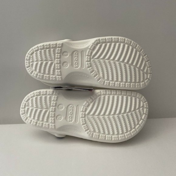 Crocs Baya Adult Unisex Clog White Shoes